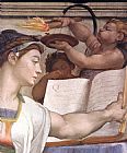 Michelangelo Buonarroti Canvas Paintings - Simoni03